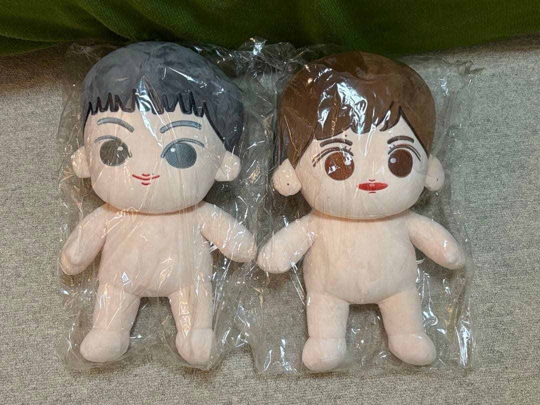 東方神起　ぬいぐるみ　45cm チャンミン　ユノ