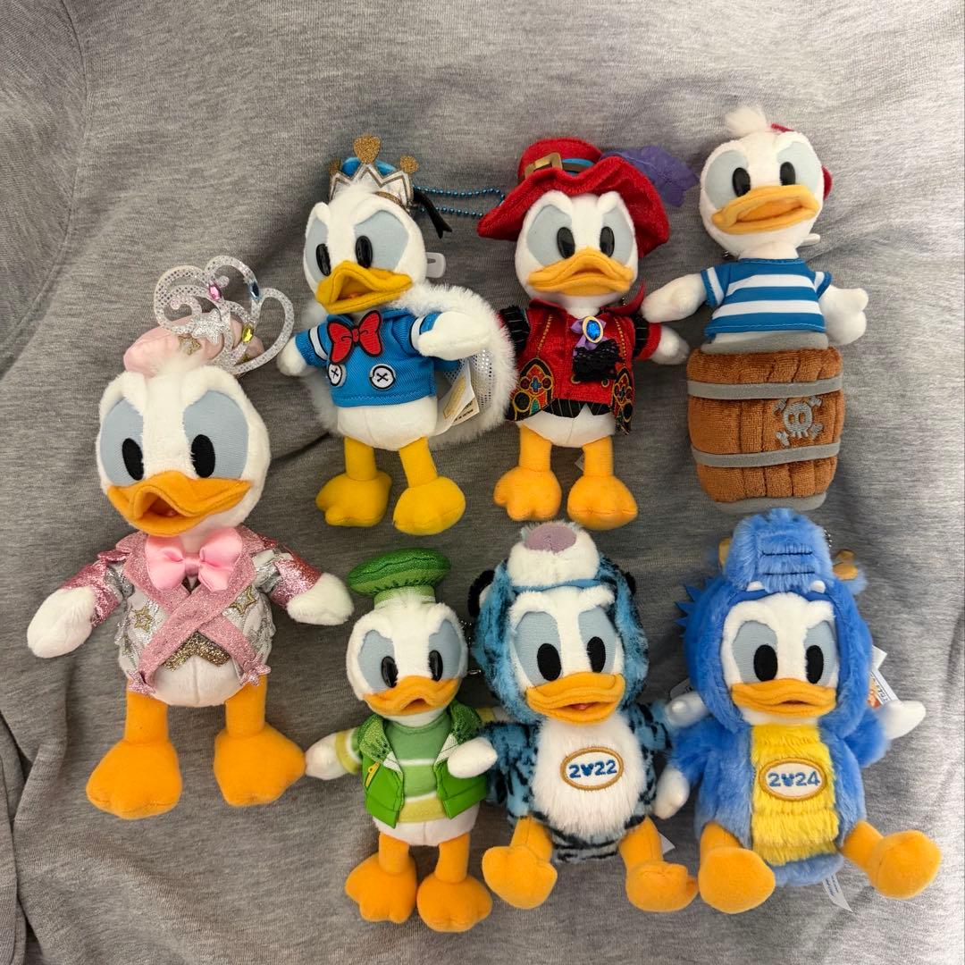 ドナルド ぬいぐるみバッジ 7点 お値下げ可能⭕️