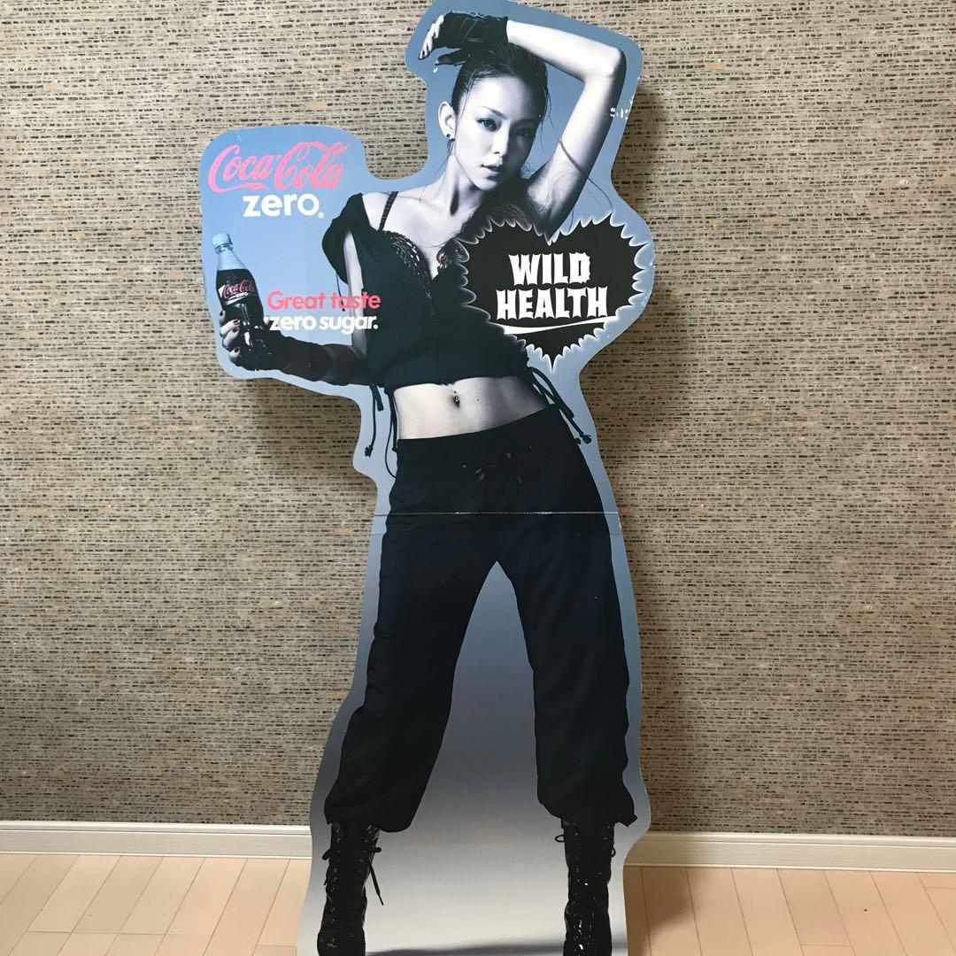 ジャンク　レア　安室奈美恵　コカ・コーラゼロ　特大パネル　販促品