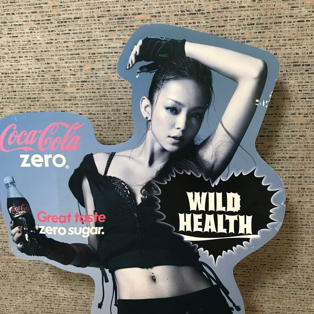 ジャンク　レア　安室奈美恵　コカ・コーラゼロ　特大パネル　販促品