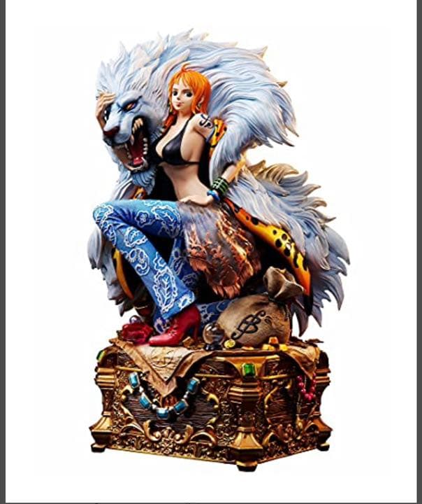 ユニークアートスタジオ ワンピースログコレクション大型スタチューシリーズ ナミ