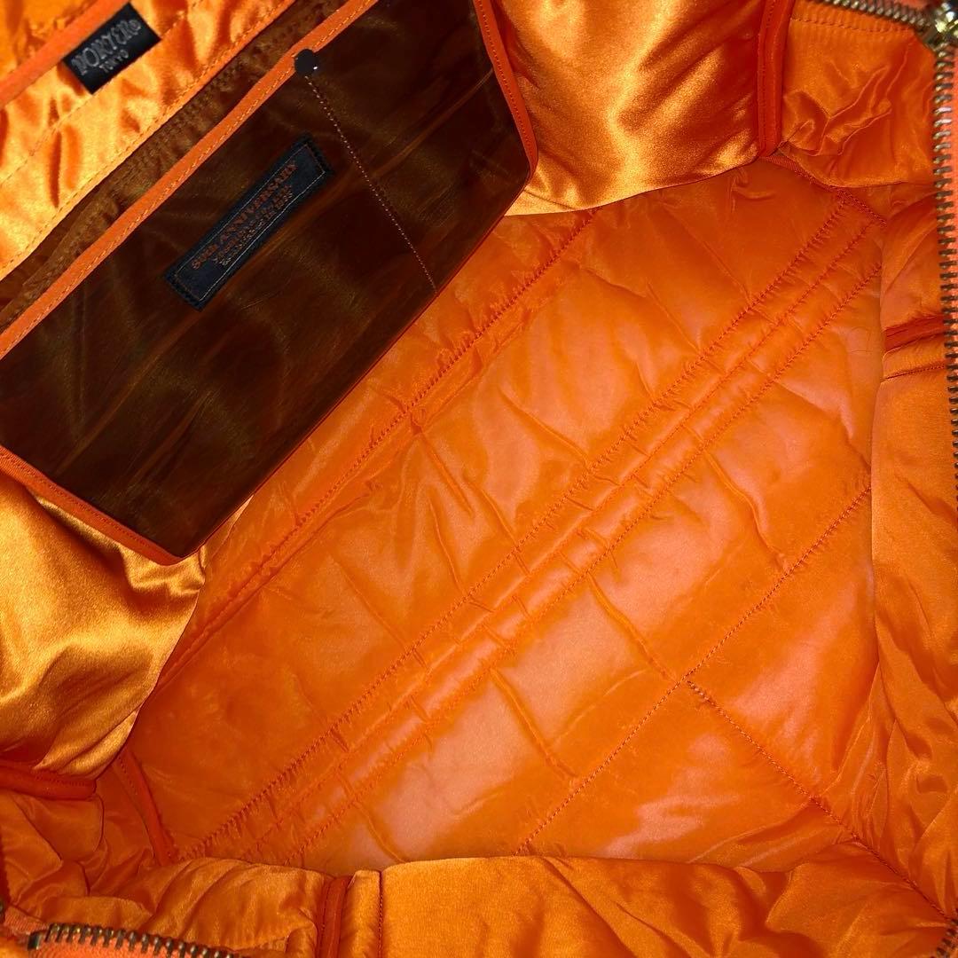 新品同様✨激レア ポータータンカー ボストンバッグL ショルダーバッグ オレンジ