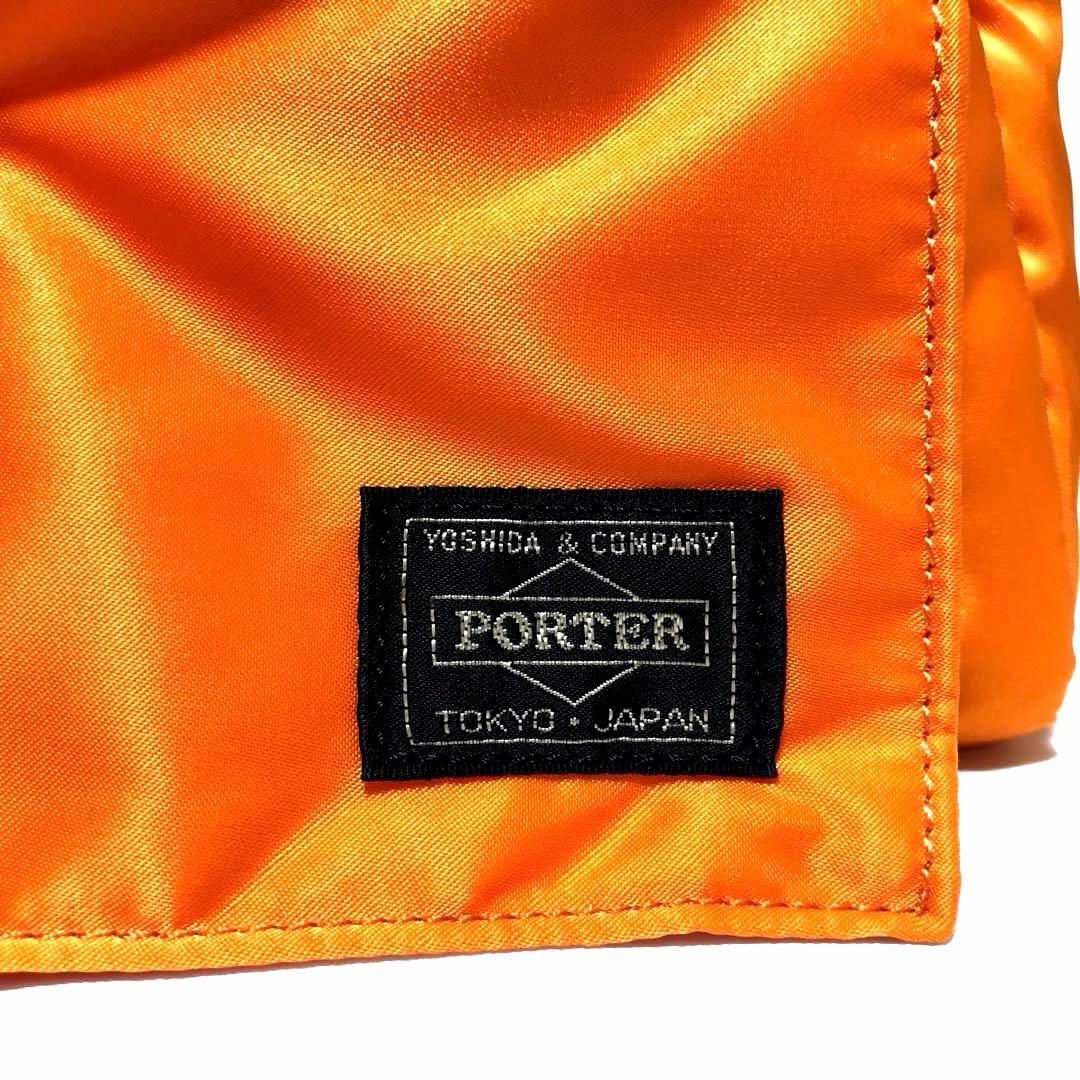 新品同様✨激レア ポータータンカー ボストンバッグL ショルダーバッグ オレンジ