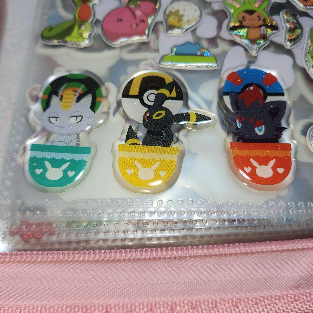 韓国限定　ポケモン ロッテワールド アトラクションステッカー　コレクション