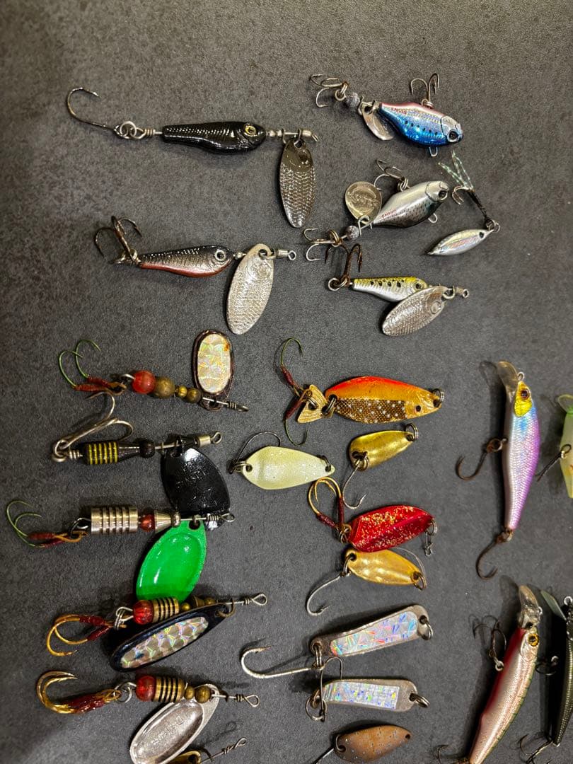 トラウトルアー 渓流 セット ミノー スプーン