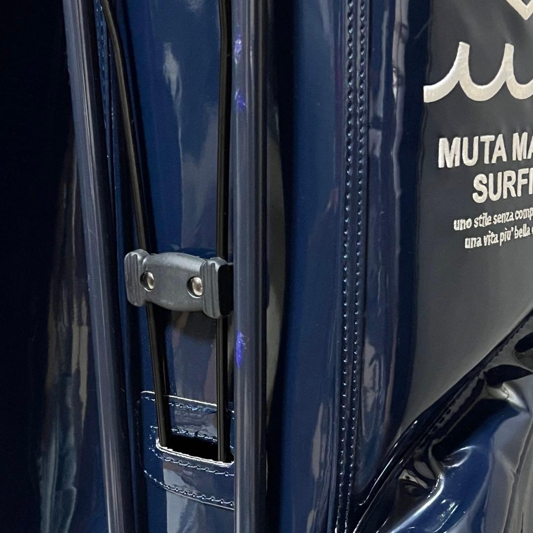 美品 限定 希少 ムータマリン スタンド キャディバッグ 刺繍 エナメル ゴルフ