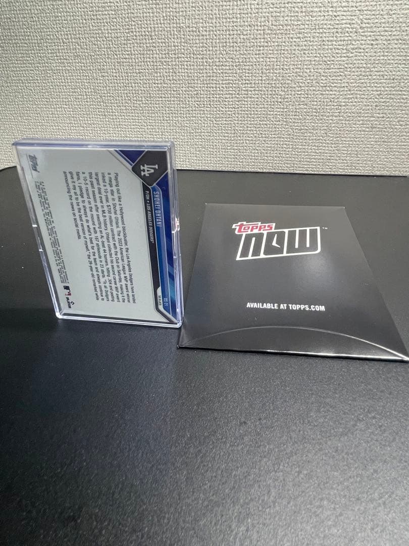 大谷翔平選手2023 topps now ドジャース移籍記念カード　3枚セット