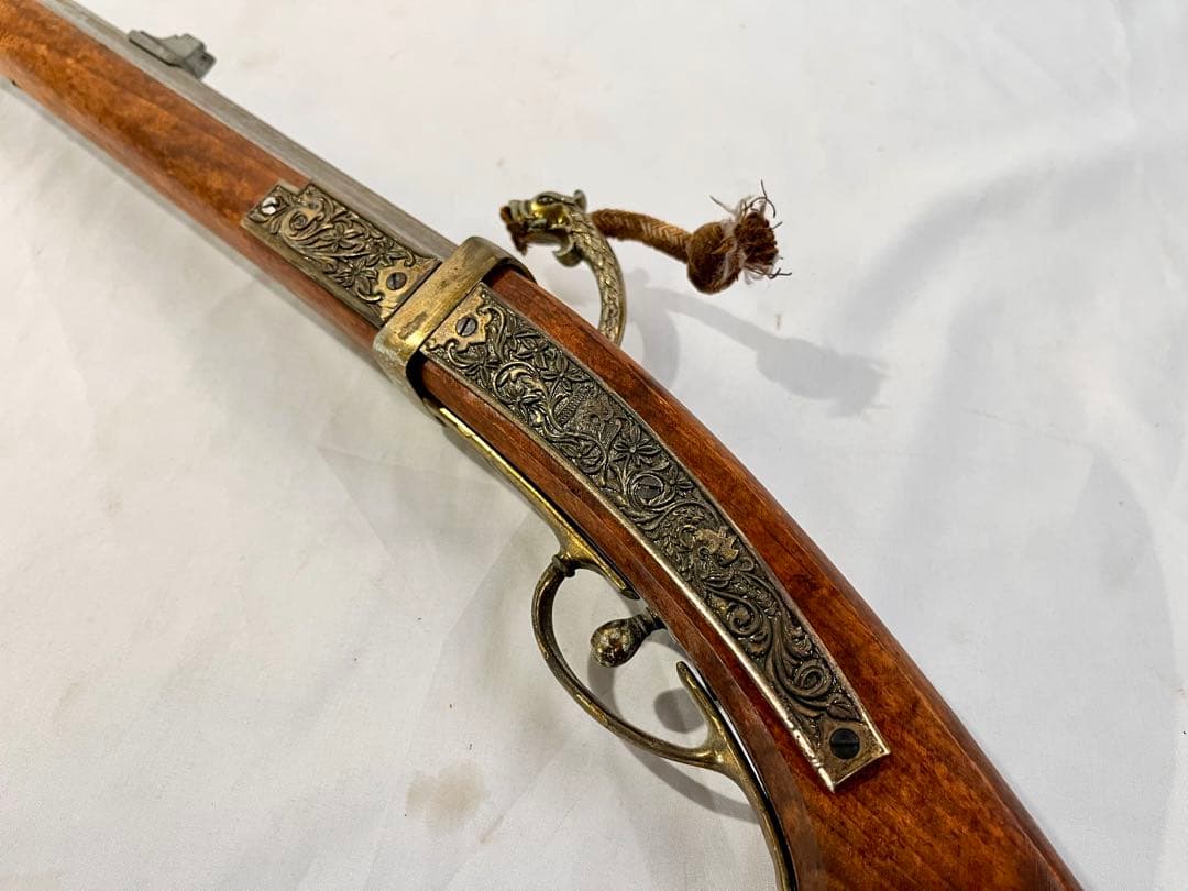 ② 【模造銃】火縄銃 種子島銃 110cm DENIX ポルトガル伝来モデル