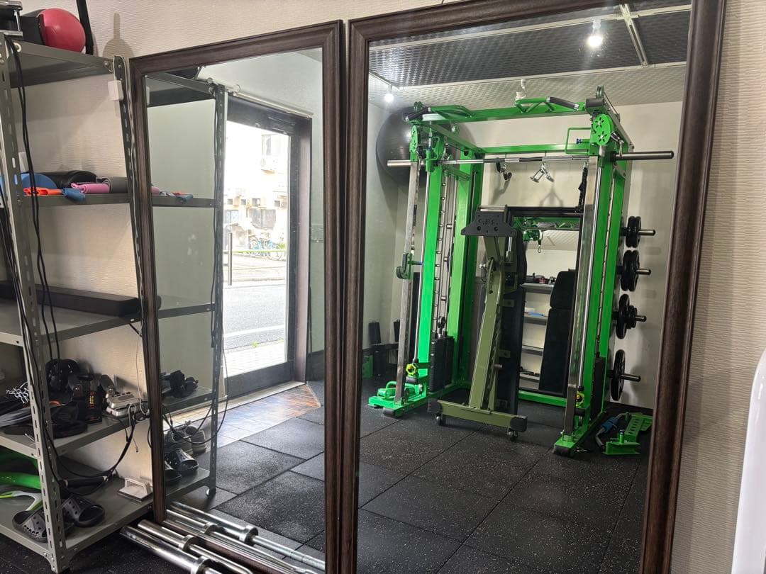 スミスマシン、フルオプション！パワーラック＆10点セット！