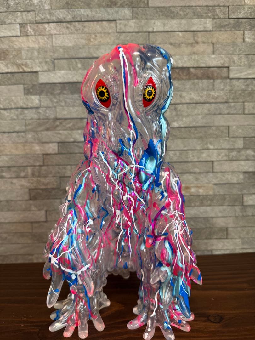 マルサン450 ヘドラ　ウィンドチャーム　ブルーシルバー　ゴジラストア限定