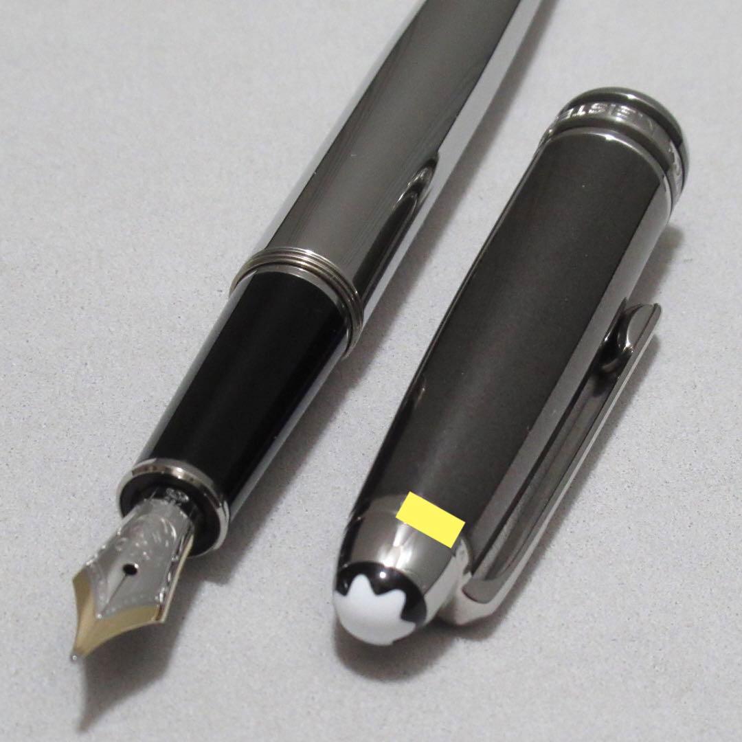 モンブラン 万年筆 145 ソリテール ヘマタイト 3508