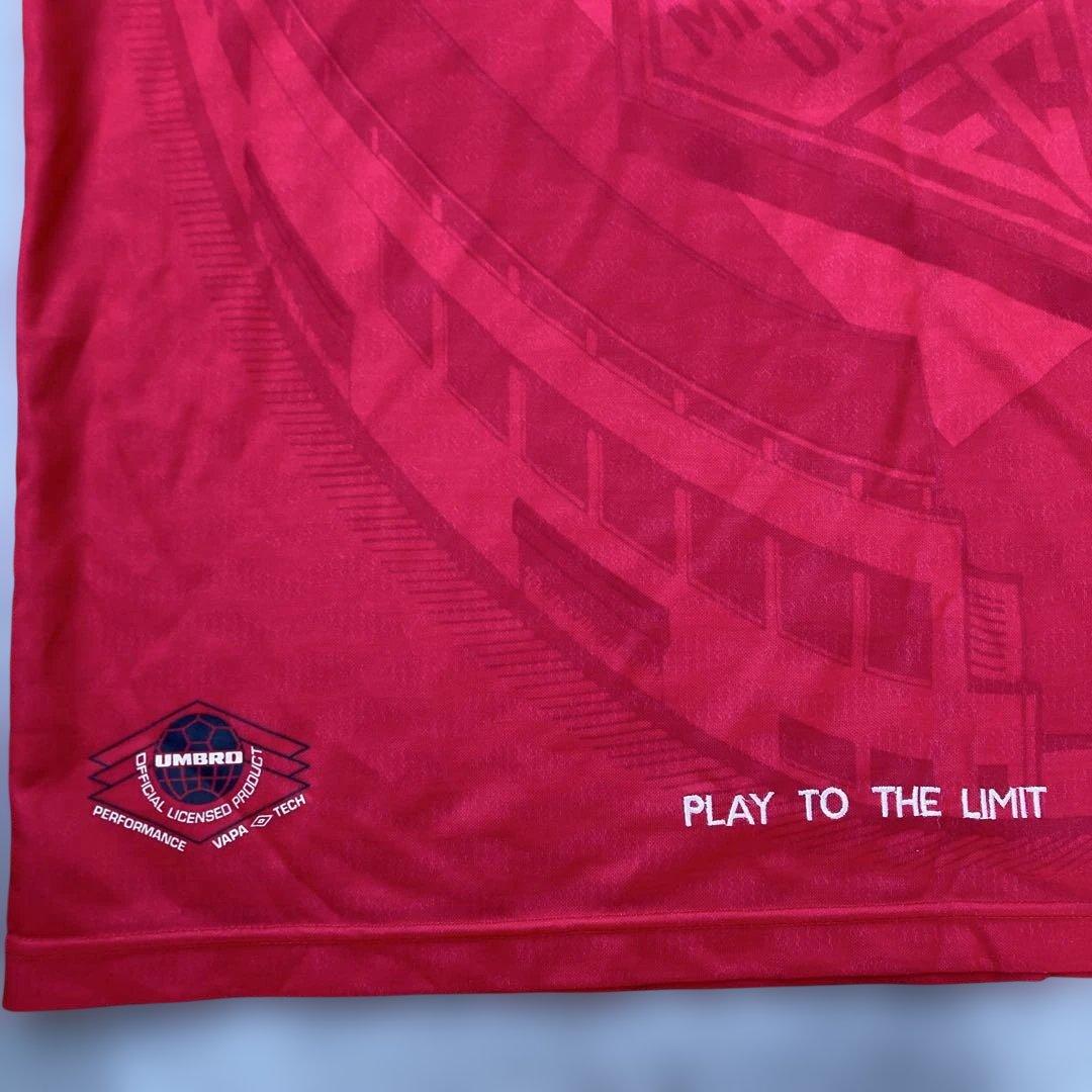 浦和レッズ　UMBRO ユニフォーム　三菱　ミラージュ　COMPAQ 1997