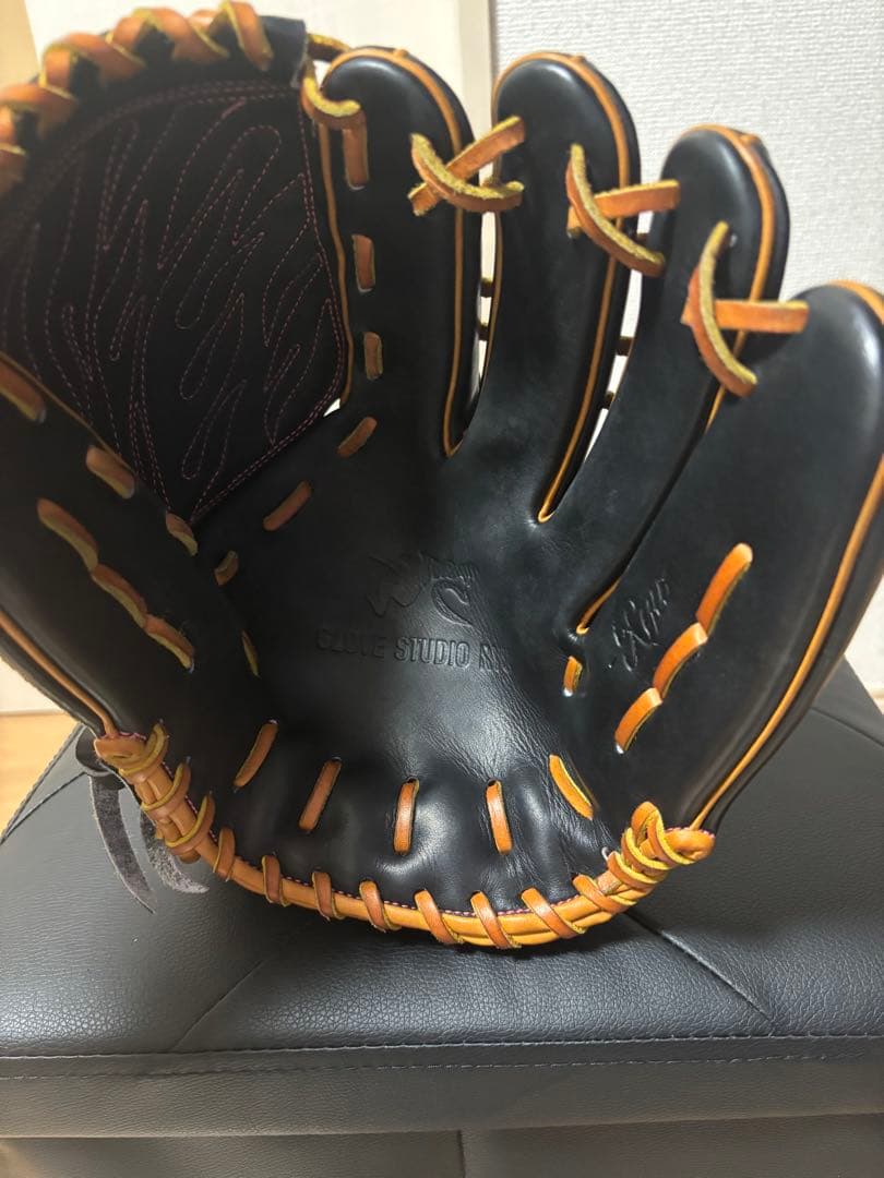 RYU 硬式グラブ　投手用　袋付き