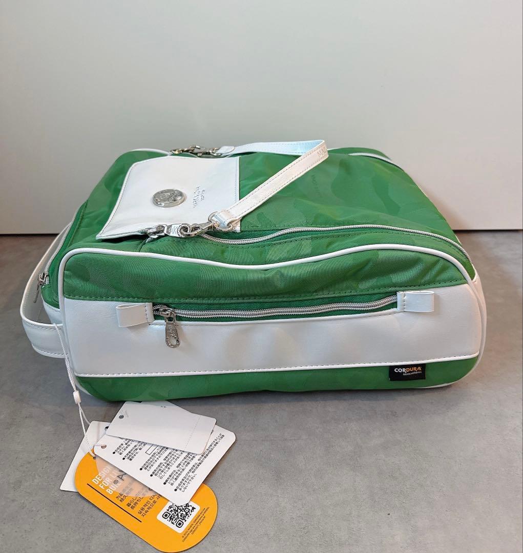 新品 ✨ MARK&LONA シューズケース 緑 マーク&ロナ バッグ 靴