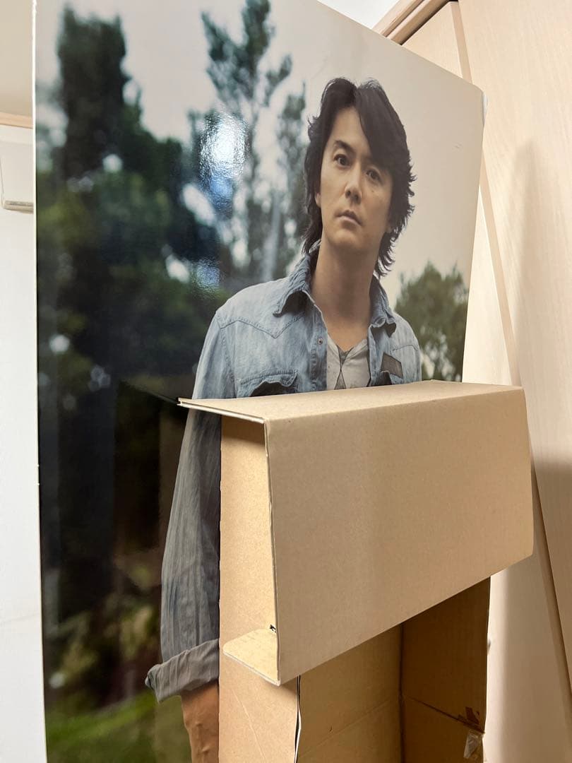 福山雅治　DUNLOP 等身大パネルスタンド