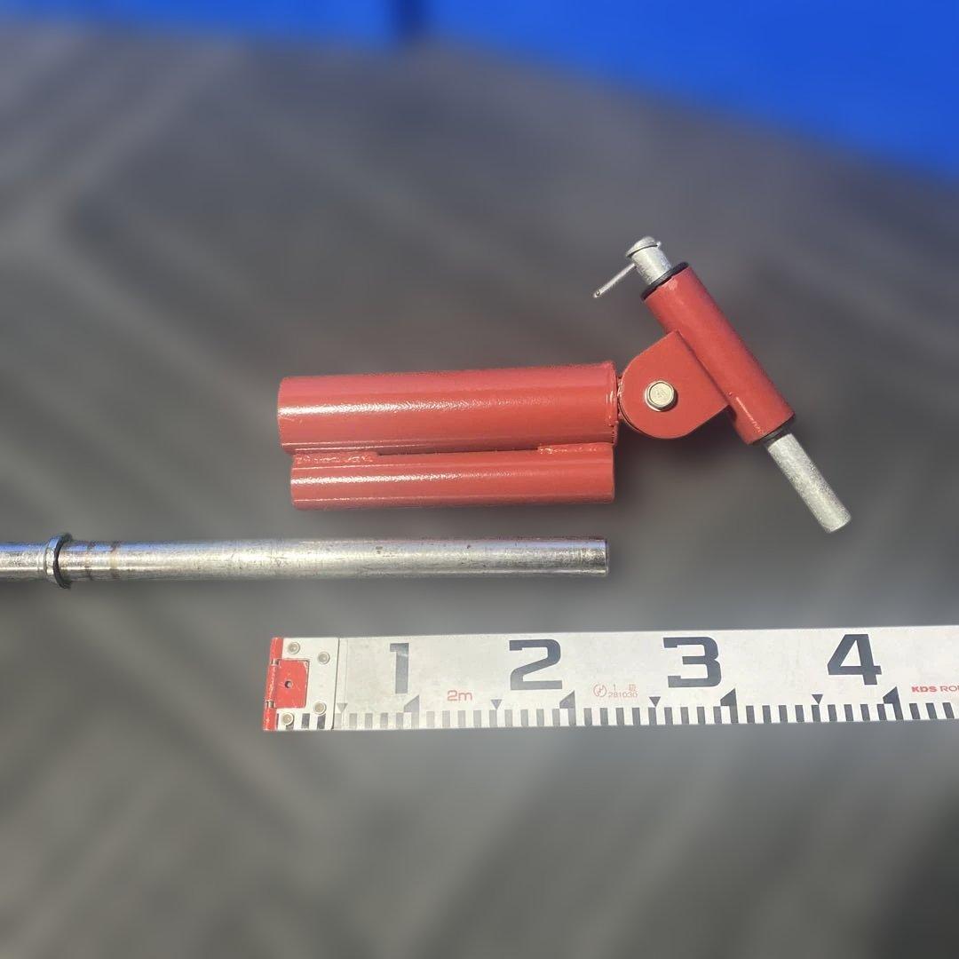 Ｔバーローセット。 バーベルプレート付き