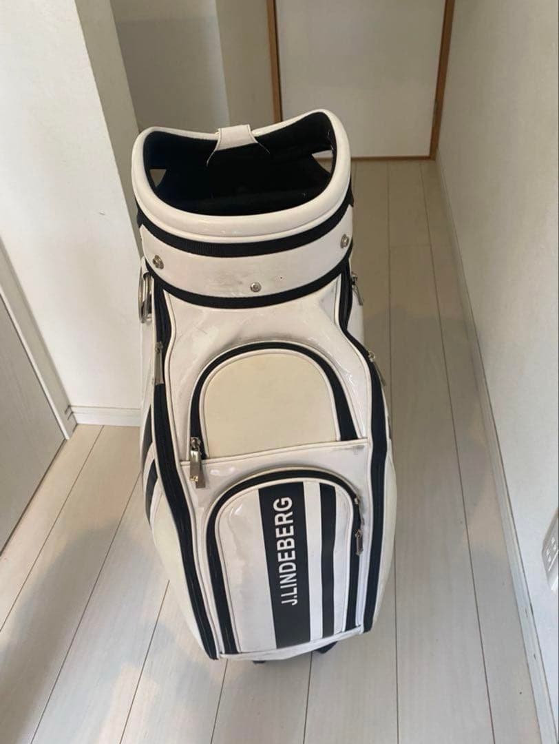 ななはちたか様用 J.LINDEBERG ゴルフバッグ・キャディバッグ ホワイト