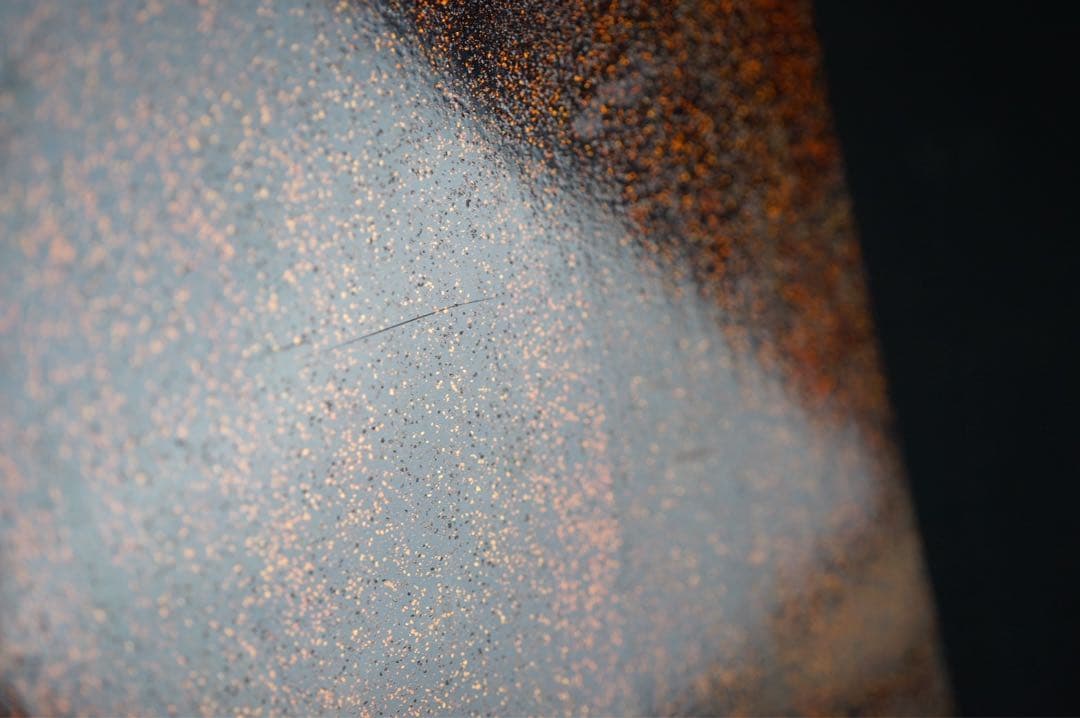 江戸後期 時代 総梨地 朱金 蓮蒔絵 硯蓋 共箱 木製漆器 書道具 古美術