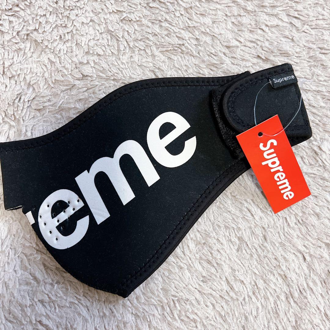 Supreme フェイスマスク　スノーボード　スキー　ブラック フェイスガード