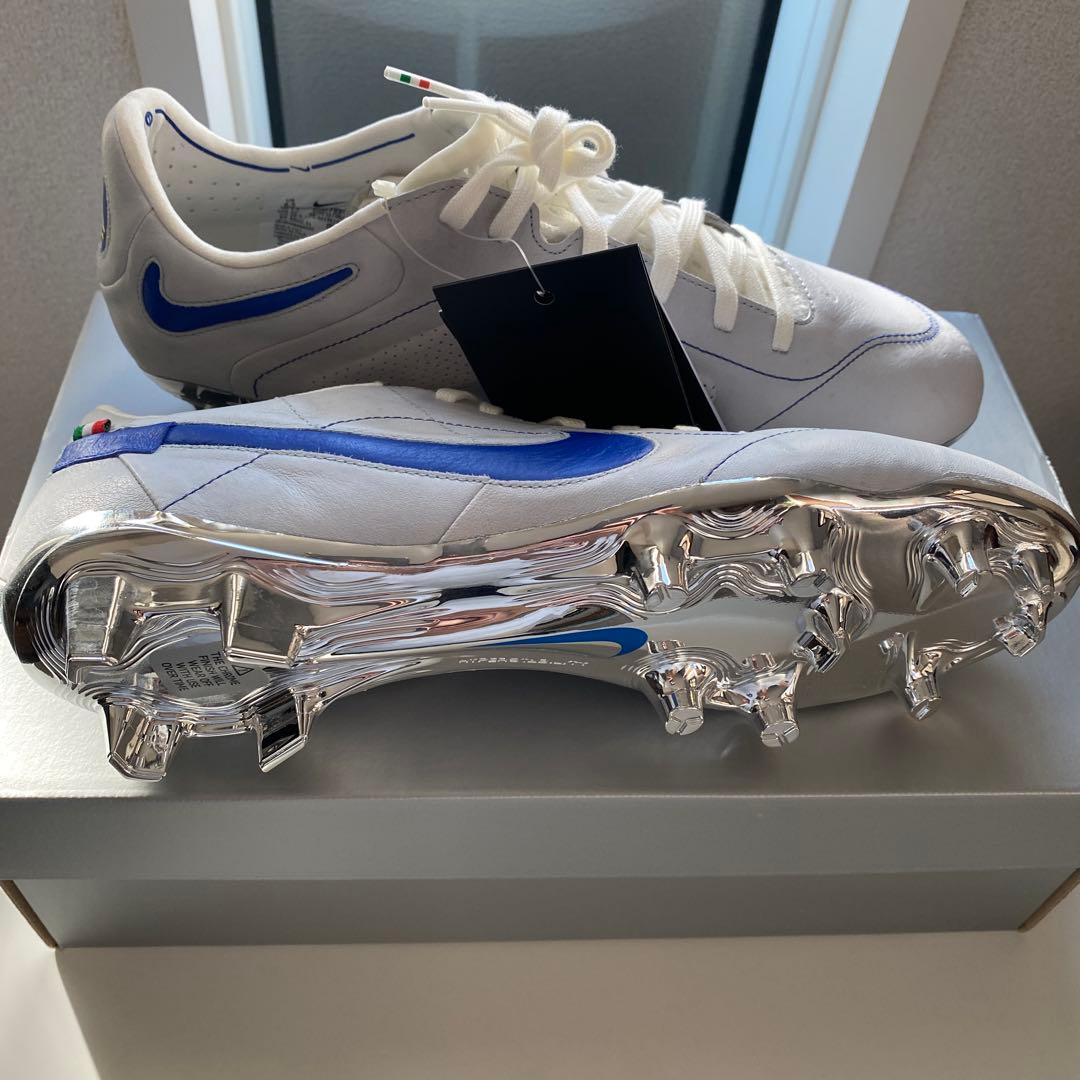 Nike サッカーシューズ ホワイト/ブルー