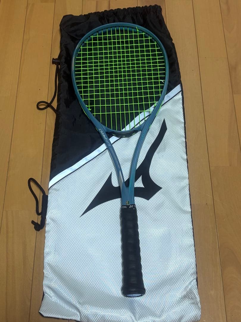 【超美品】【値下げ中】Mizuno アクロスピード 軟式テニスラケット