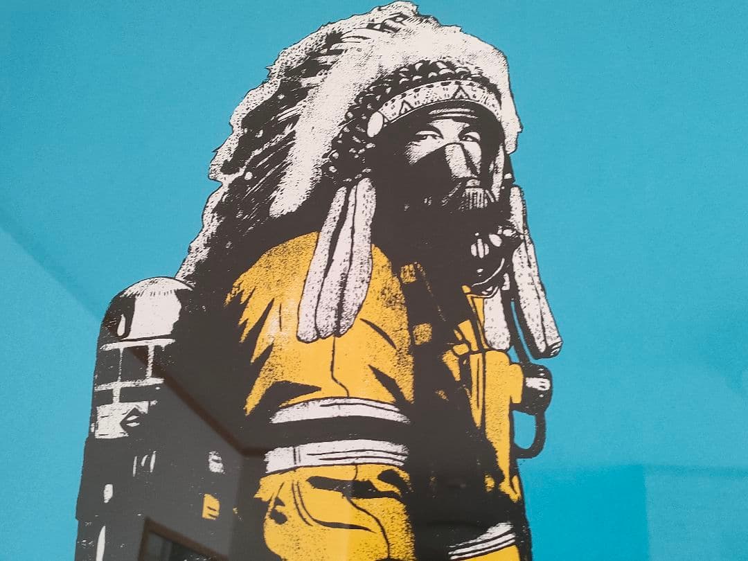 smileDOLK ドルク CHIEF シルクスクリーン アート