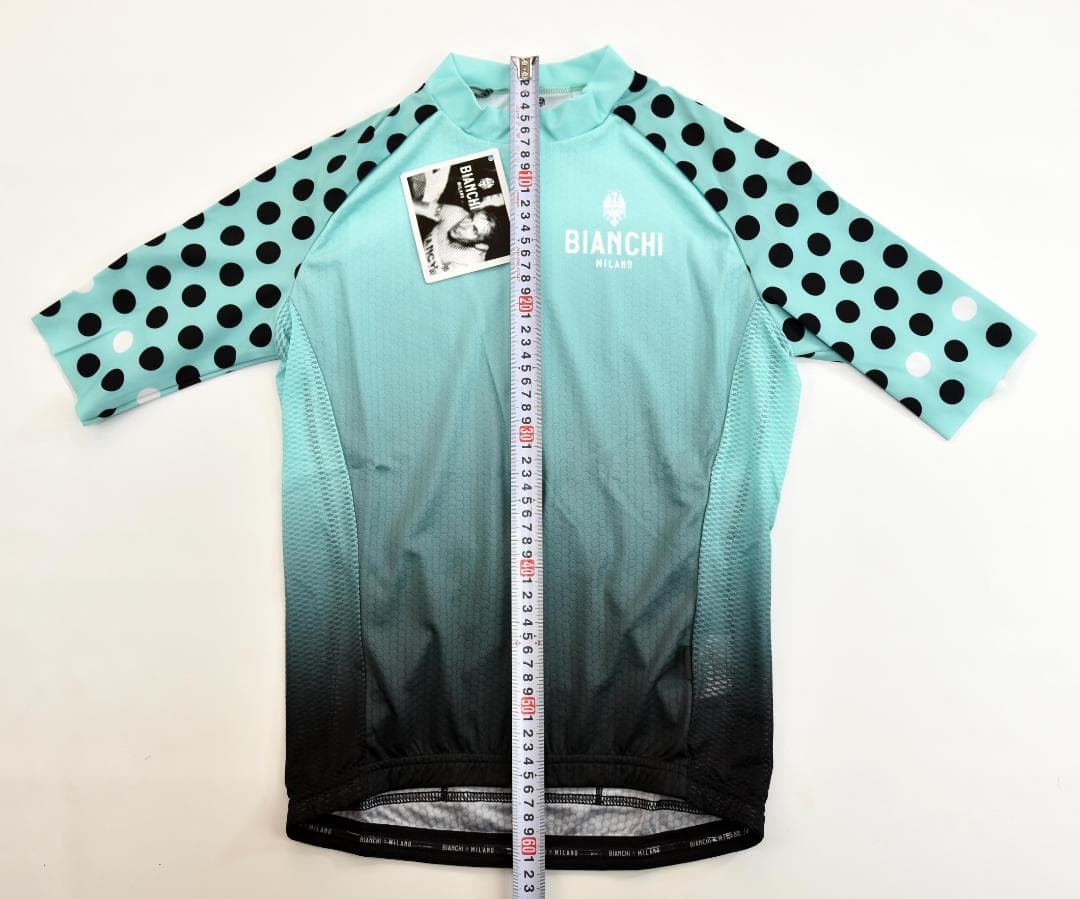 Bianchi★ビアンキ CEDRINO ジャージ size:S チェレステ
