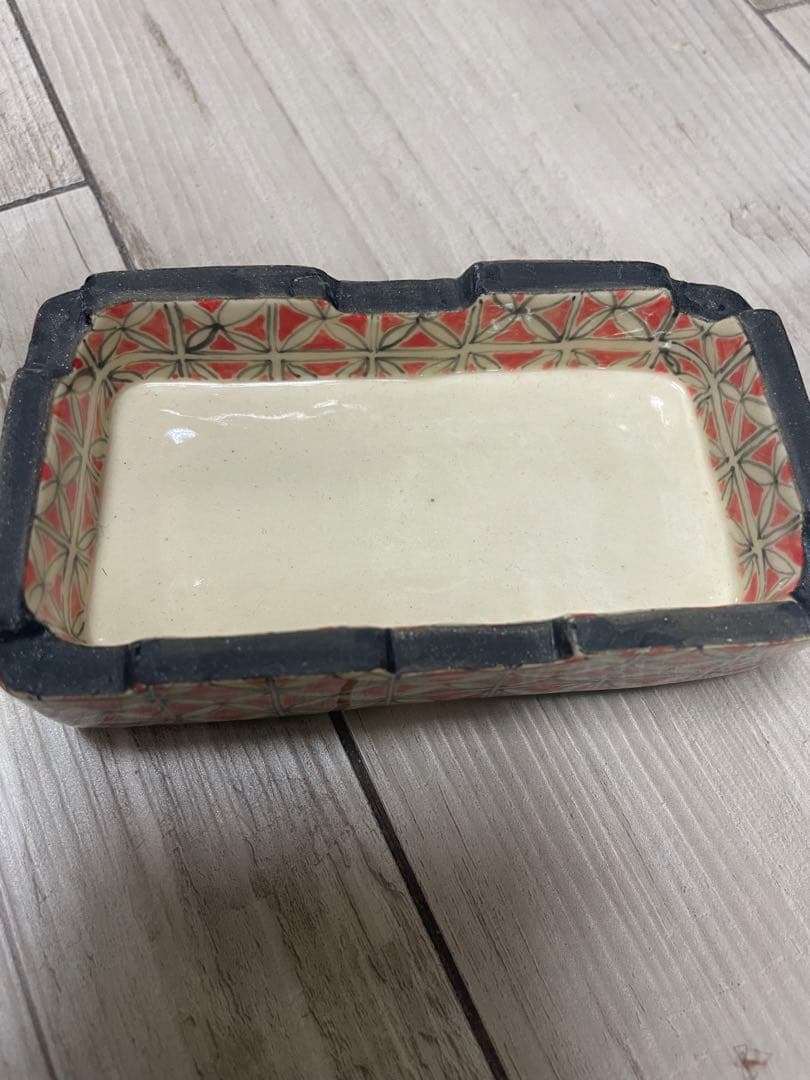 ナスミドリ　希少　陶箱　蓋物　値引き不可