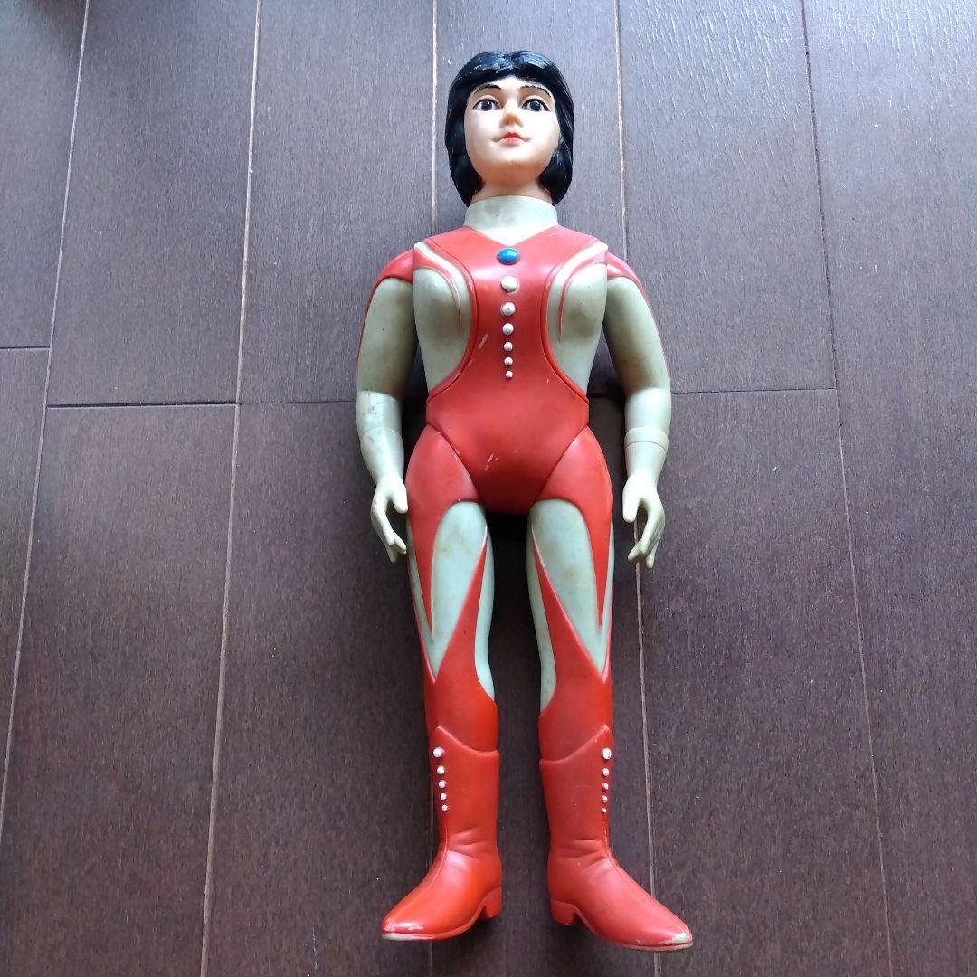 ジ*ル様 ウルトラの母　ブルマァク　ソフビ人形　 約30cmジャンク品