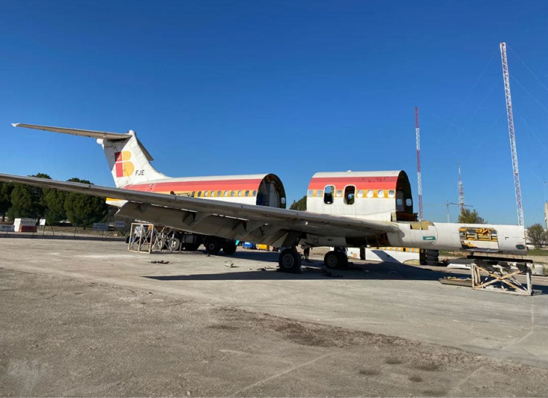 イベリア航空 Aviationtag MD-88型機 EC-FJE