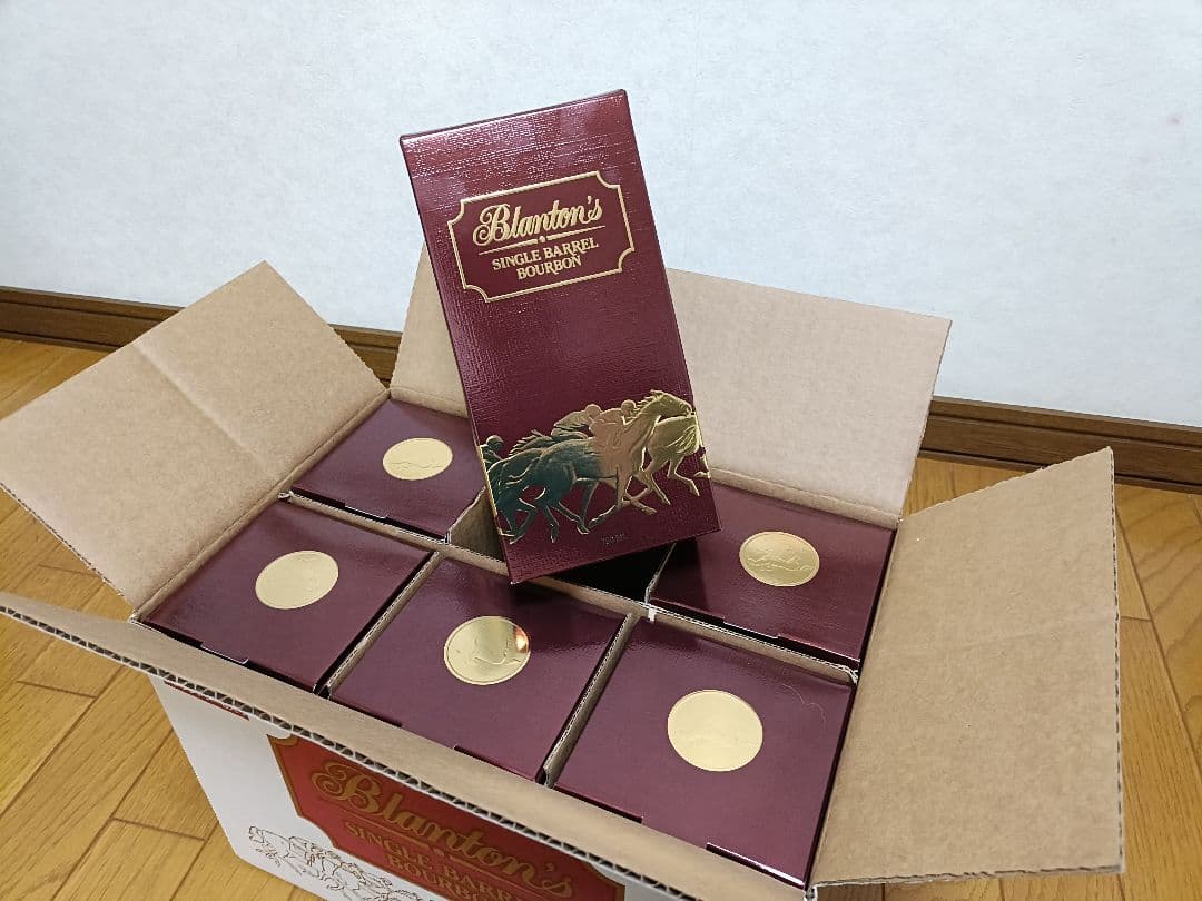 宝酒造 ブラントン シングルバレル レッド 1ケース（6本）Blanton's