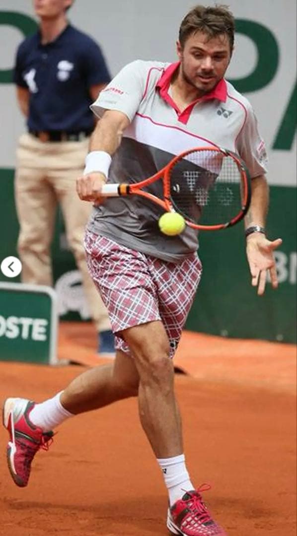 ヨネックス　テニスウェア　バドミントン上下セット　メンズ　ワウリンカ着用モデル