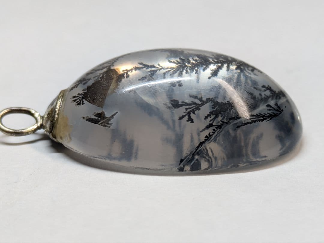 デンドリティッククォーツ 　ペンダントトップ　ビンテージ　デンドライト