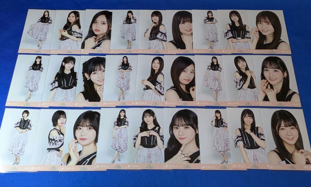 乃木坂46 same numbers　生写真②　３８コンプ　１１４枚　フルコンプ