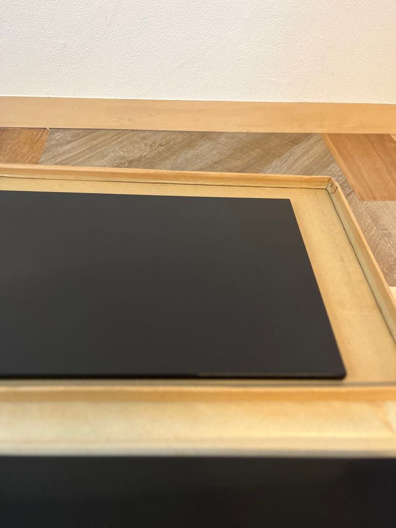 真塗　長板　大小　共箱　茶道具　塗師