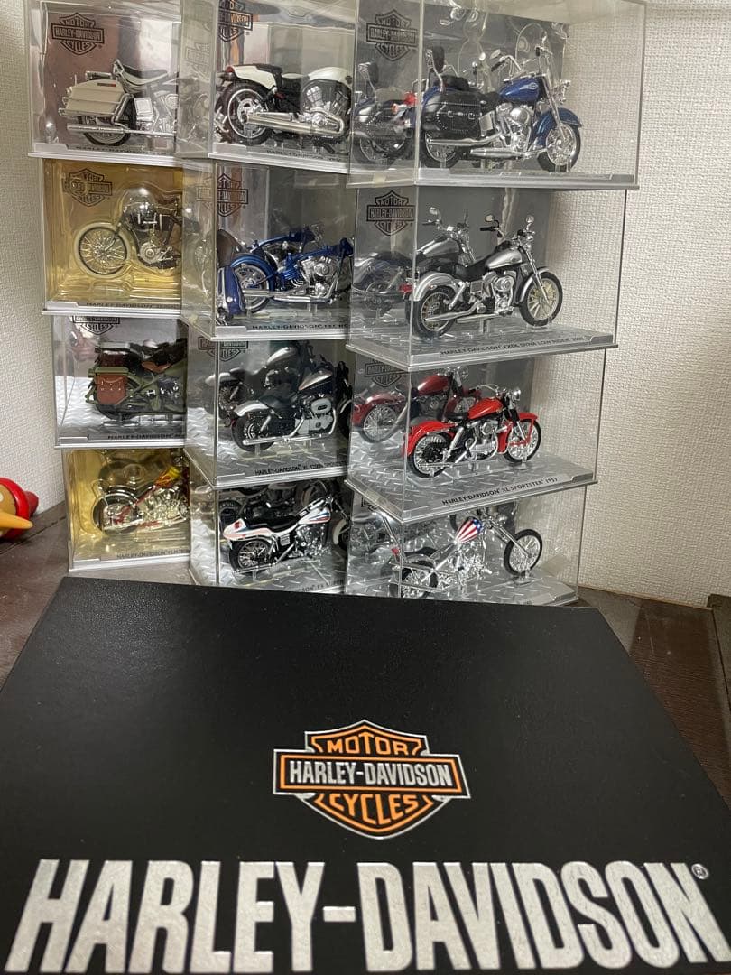 前*夫様 Harley-Davidson デアゴスティーニコレクション 12台セ