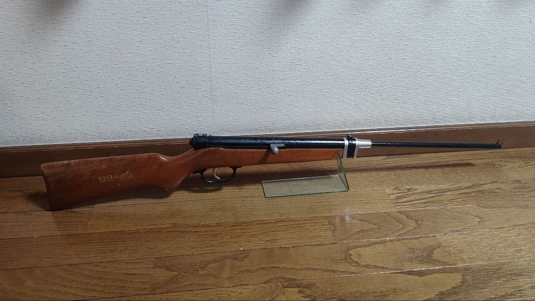 射的銃 昭和レトロ BS-52 屋台 木製 玩具 コレクション