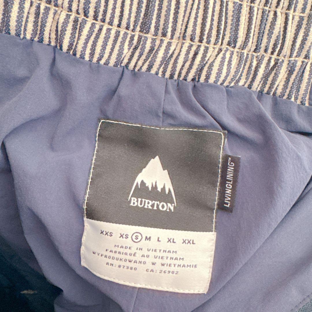 【Burton】スノーボードウェア　ビブパンツS