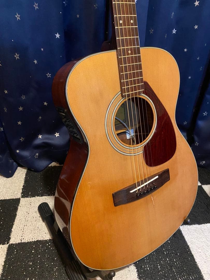 Yamaha FG130 (エレアコ仕様) 爆鳴り！