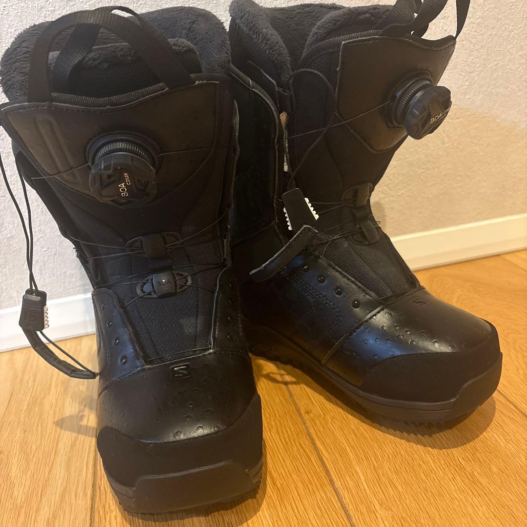 美品　SALOMON サロモン 23.5 女性用 スノーボードブーツ
