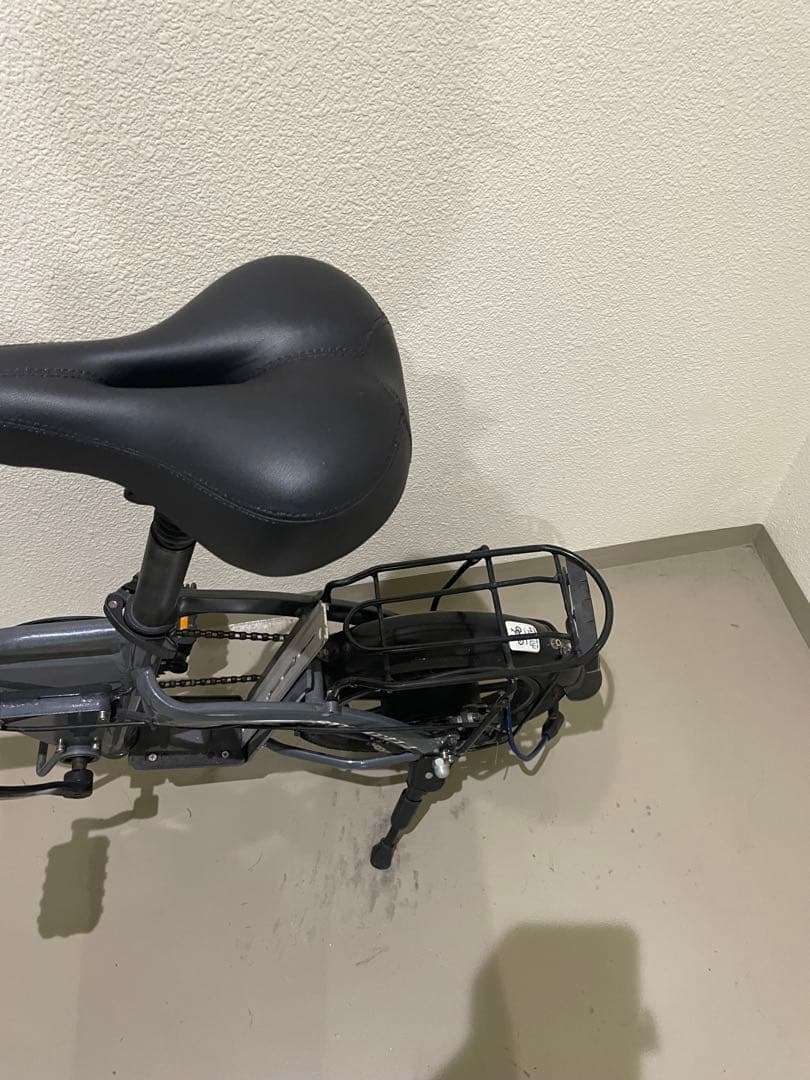 【引き取り希望】MOBIBIKE/電動アシスト自転車/折畳式/前カゴ付き/