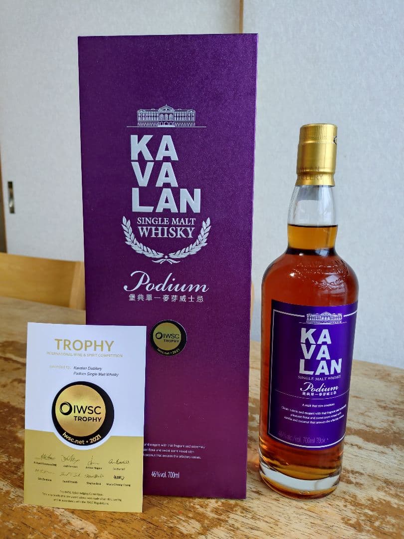 カバラン、ポディウム