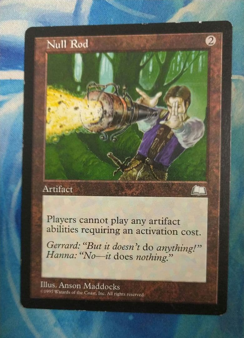 MTG 無のロッド/Null Rod WTH 英語版1枚