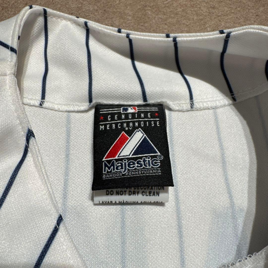 ニューヨークヤンキース　NY ユニフォーム　ベースボールシャツ　野球　応援 M