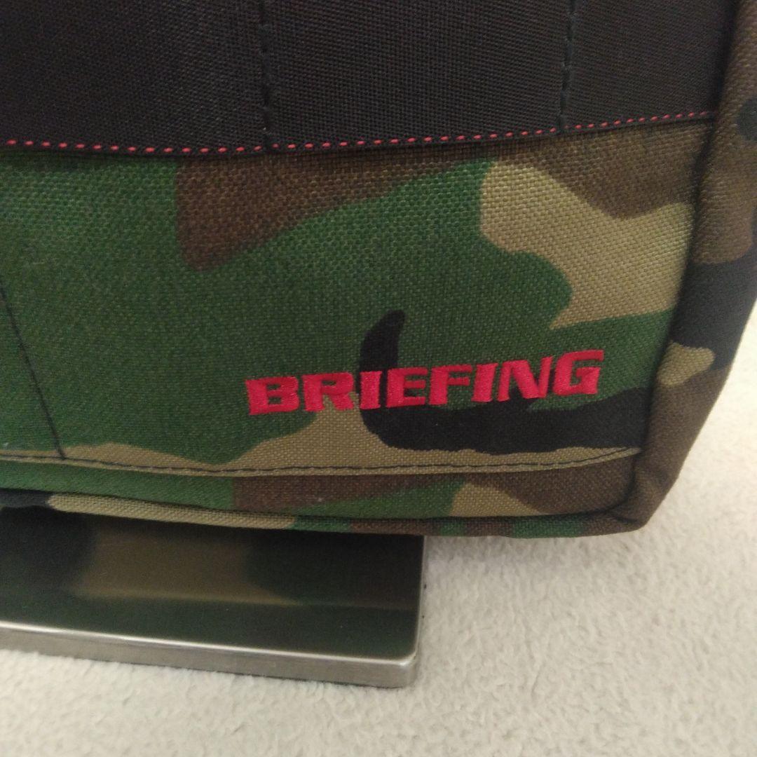 完売・希少BRIEFING ブリーフィング トートバッグ カモフラージュ　ゴルフ