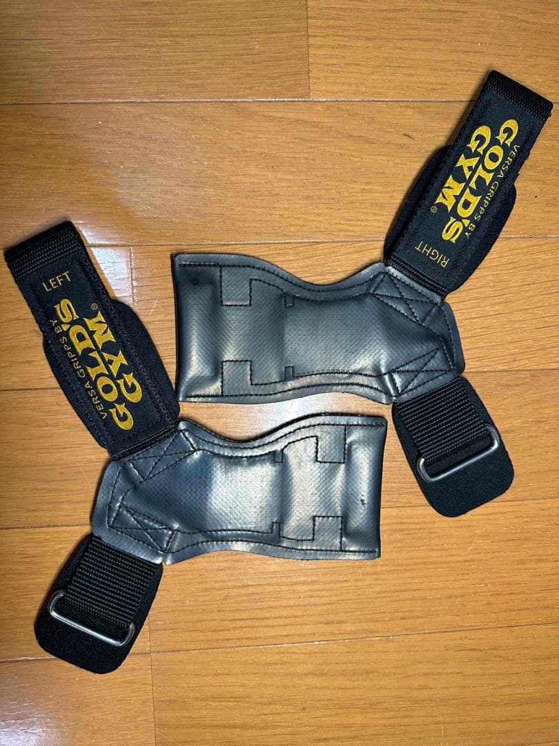 GOLD'S GYM エルボーパッド 左右セット ブラック。