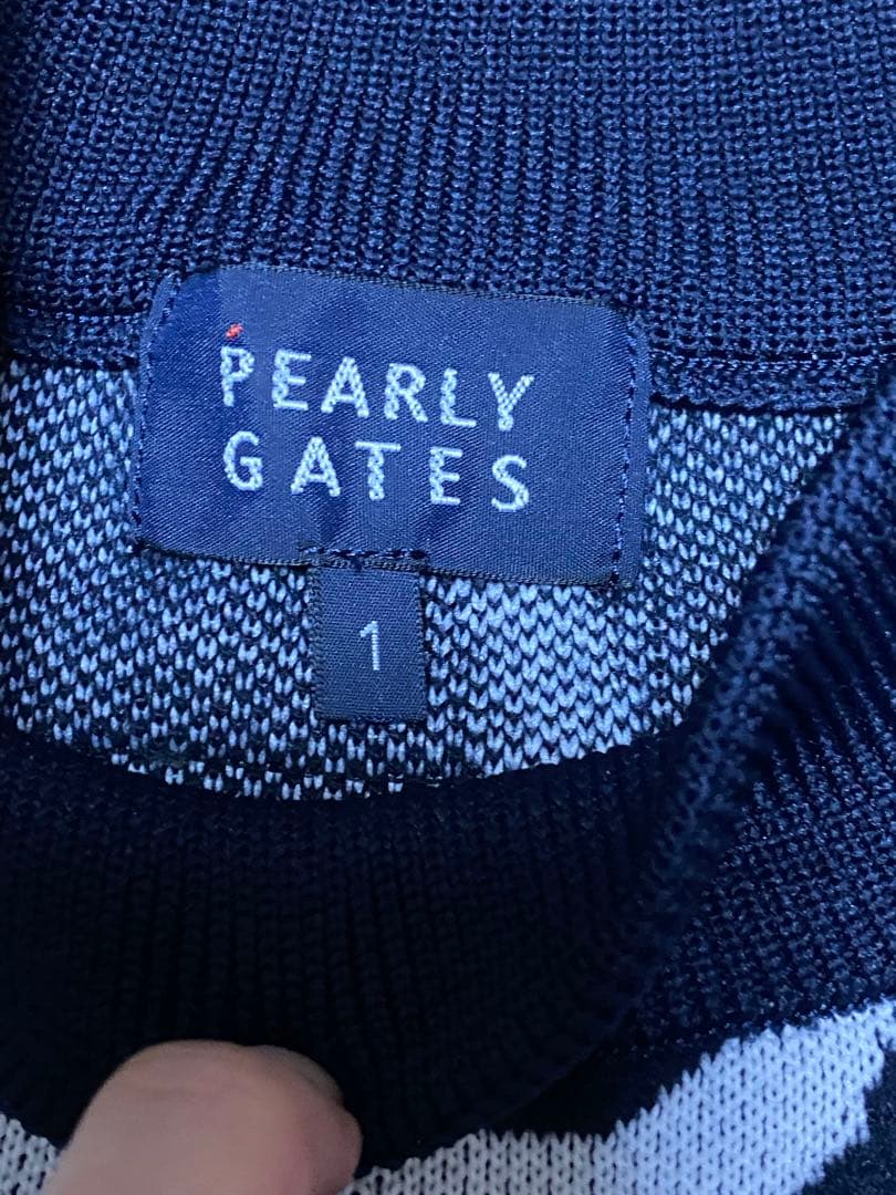 パーリーゲイツ 落書きニット