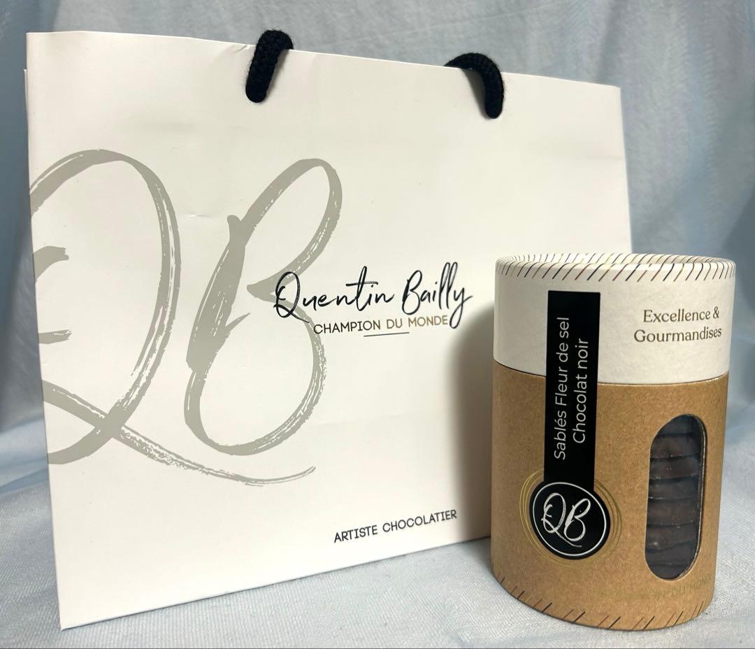 【サロンドショコラ完売品！】カンタン・バイィ サブレ フルールドセル ノワール