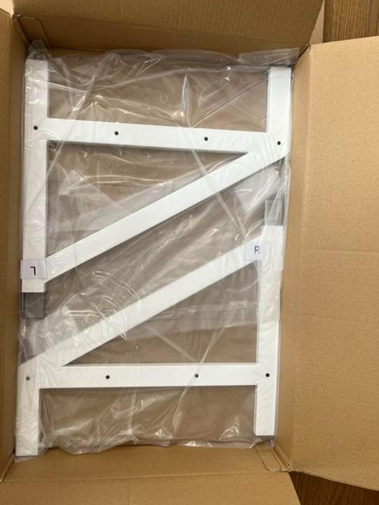 値下げ！再入荷！CAP ホビーラック 組み立て式 ボードラック(ホワイト）