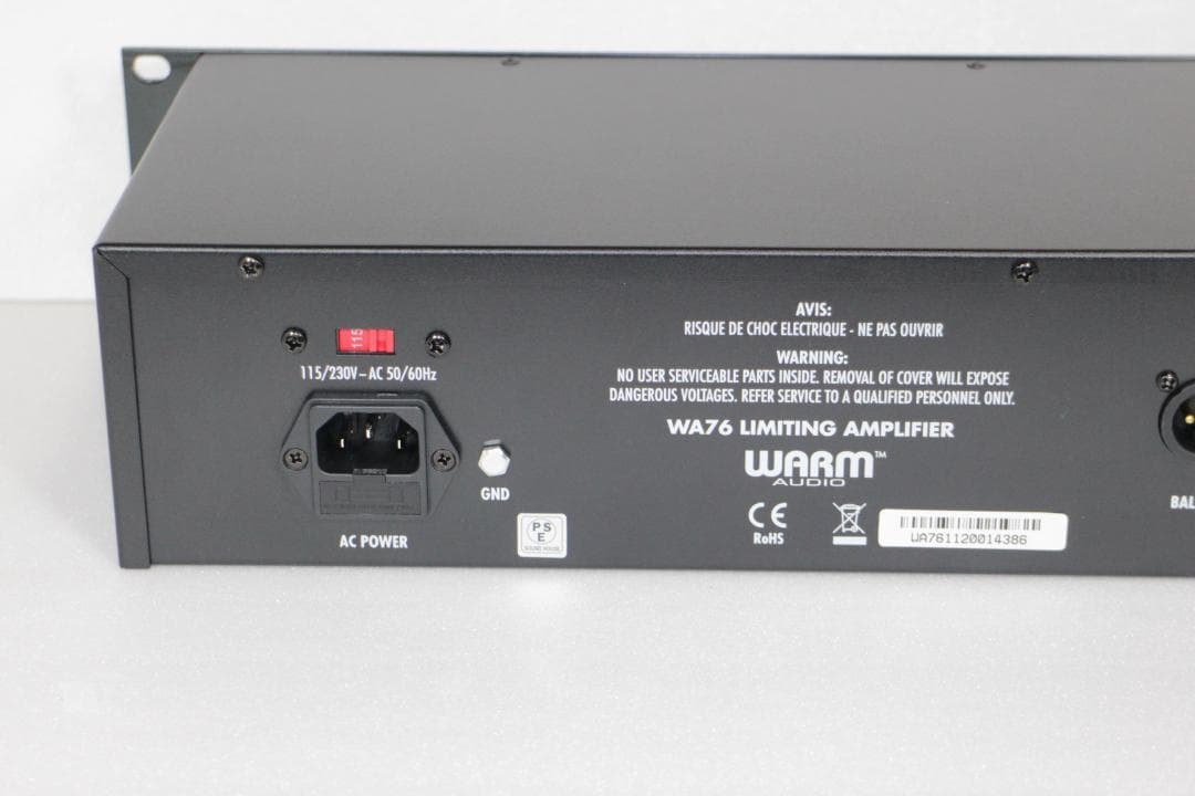 WARM AUDIO WA76 コンプレッサー　数回のみ使用　美品